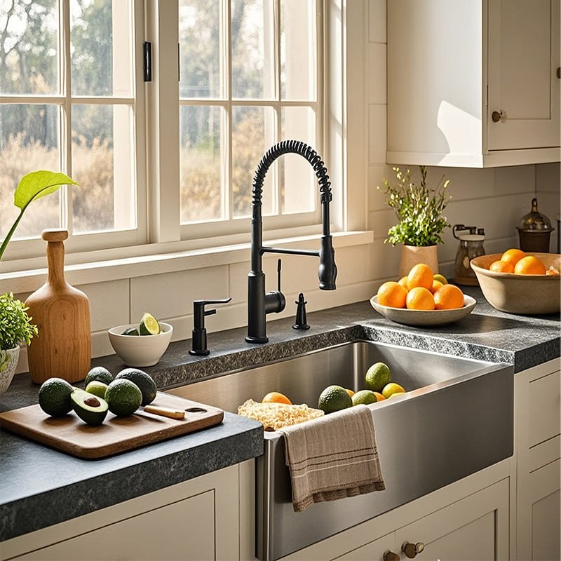 american farmhouse kitchen