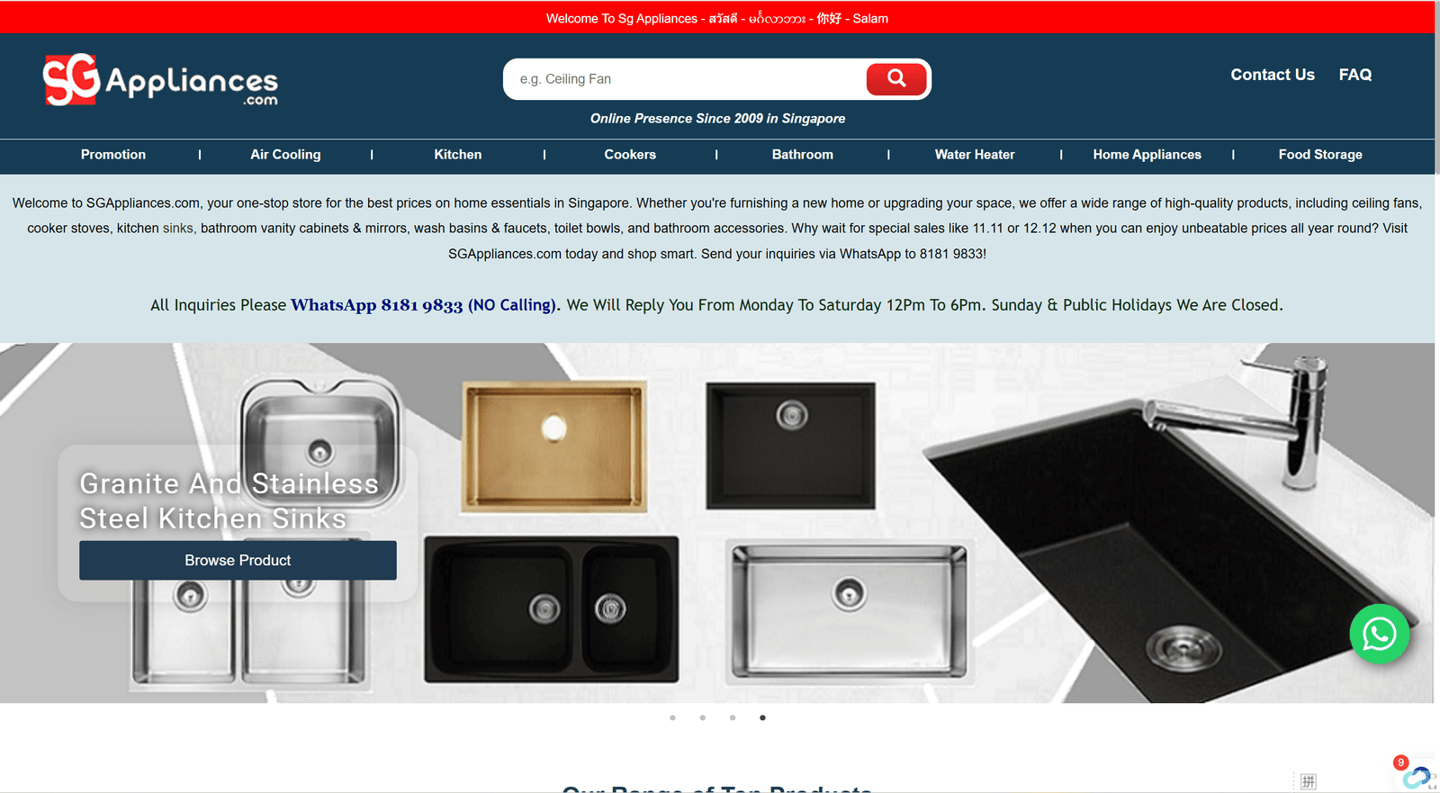 8.sg appliances