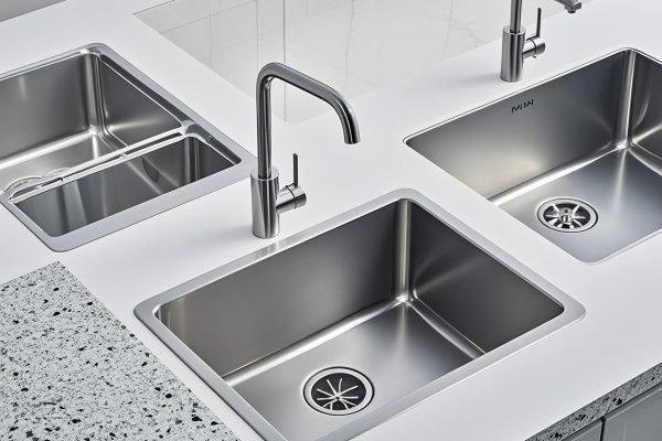installation method for stainless steel kitchen sink