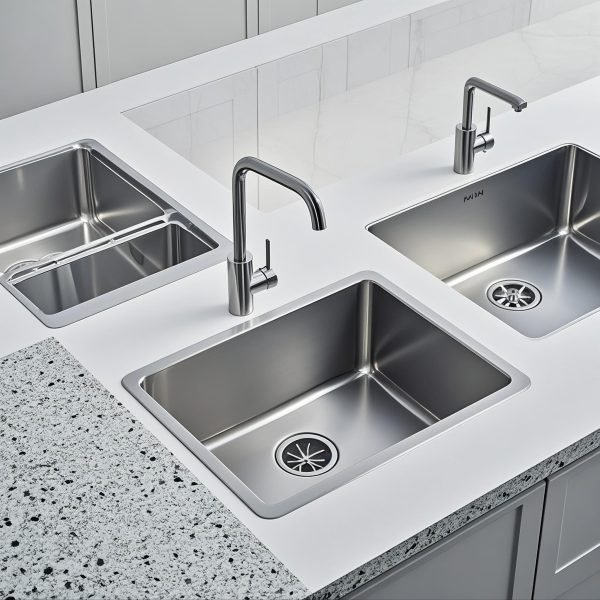 installation method for stainless steel kitchen sink