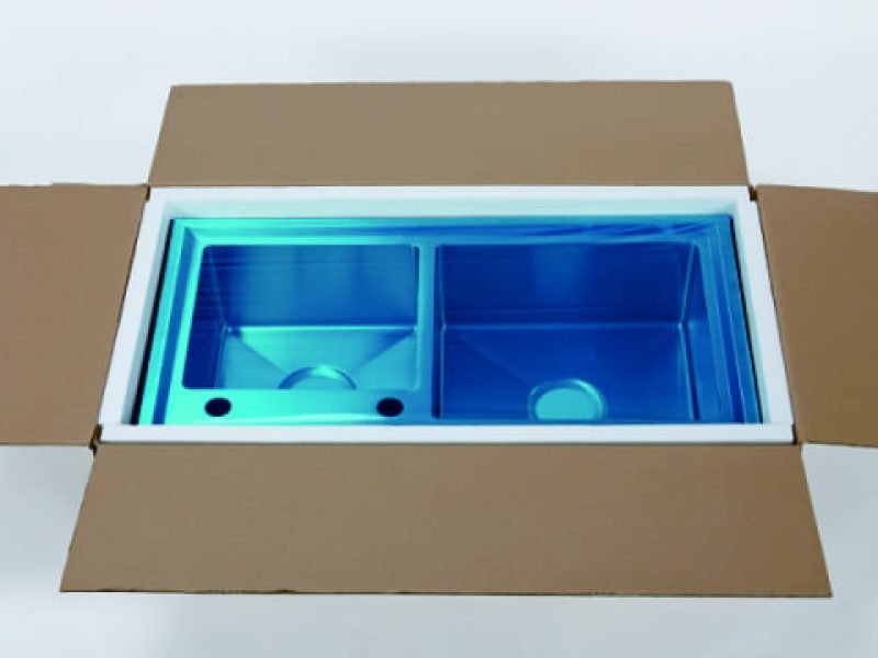 stainless steel kitchen sink package