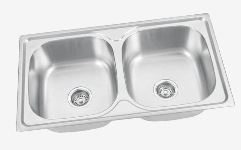 stainless steel pressed kitchen sink