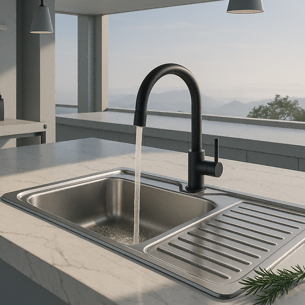 top mount stainless steel kitchen sink